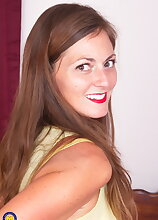 This naughty mom loves to show you her hairy pussy