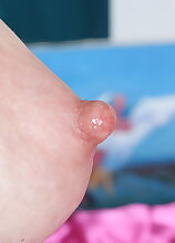 Naughty mom playing with her pussy