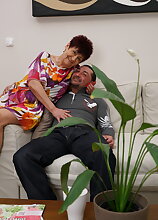 Naughty mature lady getting nasty