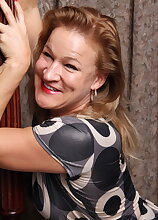 Hairy American housewife feeling  very dirty