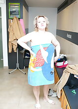 Take a lokk at an all female mature sauna