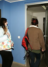 See naked women unwind in an all female mature sauna