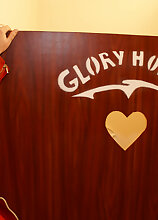 mama loves to suck and fuck through the gloryhole