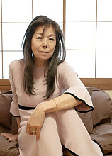 Etuko Kamui is a 63 year old, skinny, hairy, Japanese GILF with a wet pussy that needs pleasing