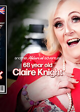 British Claire Knight is a 68 year old granny who craves a big black cock to fuck her!
