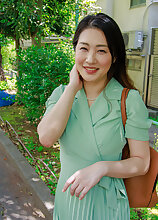 Megumi Satuki is a Japanese MILF who cheats on her husband with a strapping young lad