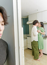 Megumi Satuki is a Japanese MILF who cheats on her husband with a strapping young lad