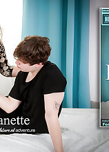 An old and young forbidden affair between a toyboy and MILF Jeanette gets wet and wild