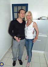 Skinny MILF Charly Sparks loves fucking and sucking any guy that asks for it