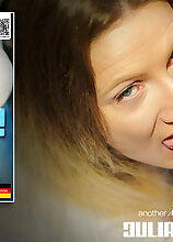 POV casting fucking and sucking with German mom Julia Winter