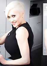 Fucking at the office with Tanya Virago, The Milf Office Slut!