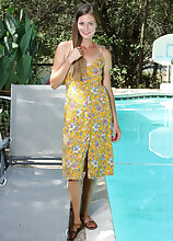 Veronica Johnson Taking A Dip