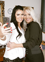 Julia Dranac and Marlene Lesbian Playtime