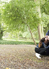 Teressa Bizarre is a 24 year old stepdaughter who gets fucked by her stepdad in the woods