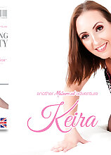 My British big breasted MILF neighbor Keira loves to tease, masturbate and get wild all by herself