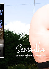Samantha is a 49 year old kinky MILF that loves to masturbate with a big dildo