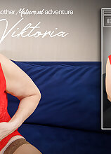 Viktoria is a 64 year old big breasted grandma that just loves to masturbate