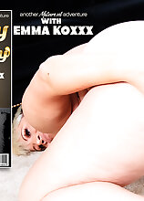 Mature.nl - Emma Koxxx is a British curvy MILF with big tits that loves to masturbate when alone