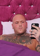 Mature.nl - British stepmom Sky Blu caught her stepson jerking off and helps him out!