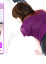 Mature.nl - Japanese small pussy grandma fucking her way to the top