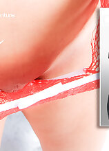 Mature.nl - Thick MILF Tiny with her firm big breasts, perfect ass and beautiful curves masturbates at home