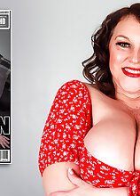 Mature.nl - Milf Carol Brown with her huge breasts is back for a naughty tale
