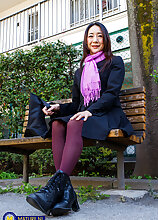 Mature.nl - Miho Wakabayashi is a Japanese cheating MILF who has an sexdate with a toyboy