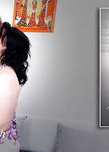 Mature.nl - Cougar makes her stepson sweat while she fucks him