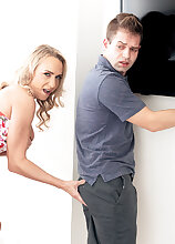 Ass-fucked by the TV repairman