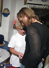 Sabina is a 44 year old German stepmom that needs extra loving from her tall stepson at home!